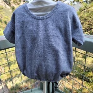 Jcrew short sleeve sweatshirt